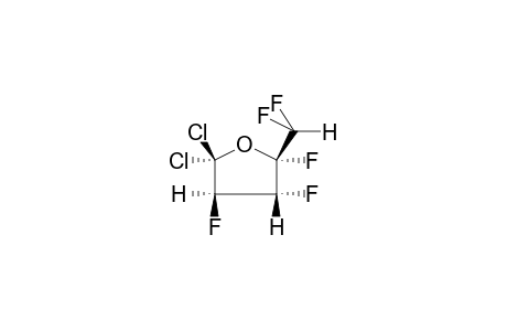 2-DIFLUOROMETHYL-5,5-DICHLORO-2,3,4-TRIFLUOROOXOLANE