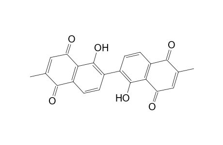 [2,2'-Binaphthalene]-5,5',8,8'-tetrone, 1,1'-dihydroxy-6,6'-dimethyl-