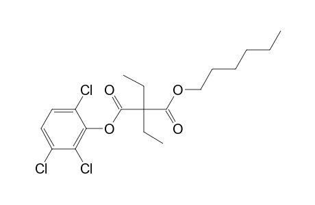 Diethylmalonic acid, hexyl 2,3,6-trichlorophenyl ester