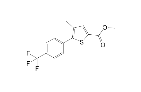 Methyl 4-methyl-5-[4'-(trifluoromethyl)phenyl]-thiophene-2-carboxylate