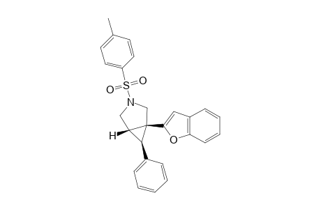 1-(Benzofuran-2-yl)-6-phenyl-3-tosyl-3-azabicyclo[3.1.0]hexane