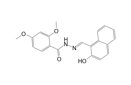 N'-[(E)-(2-hydroxy-1-naphthyl)methylidene]-2,4-dimethoxybenzohydrazide