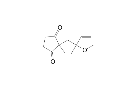 1,3-Cyclopentanedione, 2-(2-methoxy-2-methyl-3-butenyl)-2-methyl-