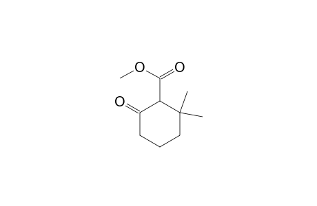 2,2-Dimethyl-6-oxo-1-cyclohexanecarboxylic acid methyl ester