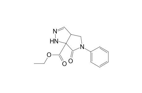 6-keto-5-phenyl-3a,4-dihydro-1H-pyrrolo[3,4-c]pyrazole-6a-carboxylic acid ethyl ester
