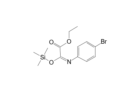 Ethyl (4-bromoanilino)(oxo)acetate, 1tms derivative