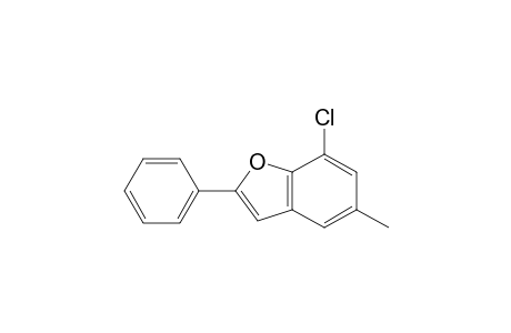 7-Chloro-5-methyl-2-phenylbenzo[b]furan