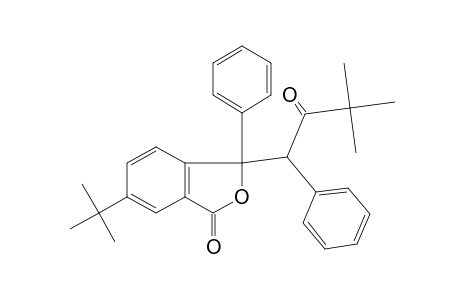 6-tert-BUTYL-3-PHENYL-3-(alpha-PIVALOYLBENZYL)PHTHALIDE