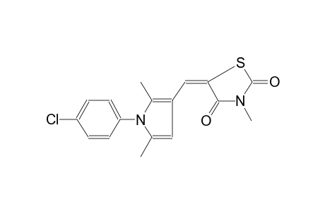 2,4-thiazolidinedione, 5-[[1-(4-chlorophenyl)-2,5-dimethyl-1H-pyrrol-3-yl]methylene]-3-methyl-, (5E)-