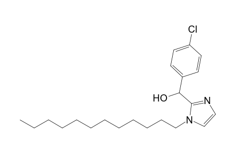 (4-Chlorophenyl)(1-dodecyl-1H-imidazol-2-yl)methanol