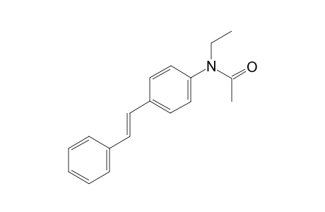 (E)-N-Ethyl-N-(4-styrylphenyl)acetamide