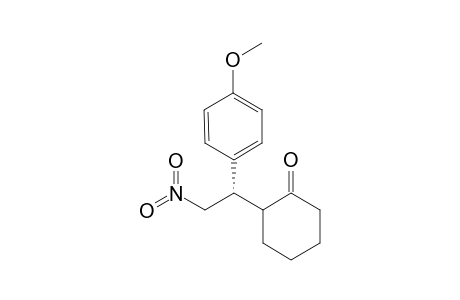 u-2-[1-(4-methoxyphenyl)-2-nitroethyl]-cyclohexanone