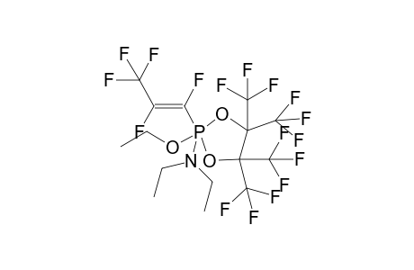 2-[(Z)-1,2,3,3,3-Pentafluoropropenyl]-2-diethylamino-2-ethoxy-4,4,5,5-tetrakis(trifluoromethyl)-1,3,2-lambda-5-sigma-5-dioxaphospholane