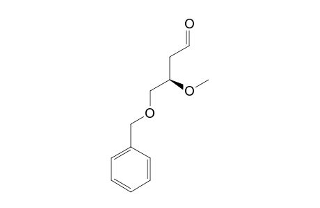 (3-R)-4-BENZYLOXY-3-METHOXY-BUTYRALDEHYDE