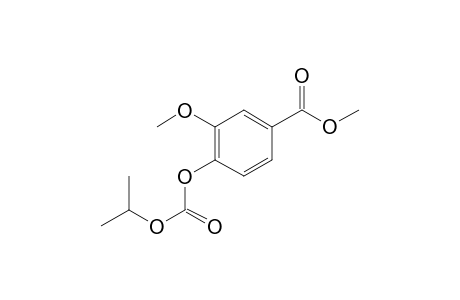 Vanillic acid, o-(isopropyloxycarbonyl)-, methyl ester