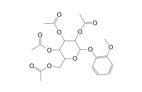 beta-D-glucopyranoside, 2-methoxyphenyl, tetraacetate
