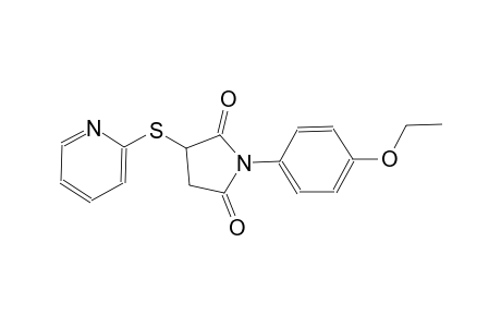 1-(4-ethoxyphenyl)-3-(2-pyridinylsulfanyl)-2,5-pyrrolidinedione