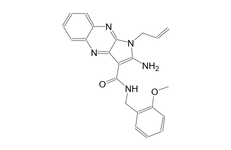 1-allyl-2-amino-N-(2-methoxybenzyl)-1H-pyrrolo[2,3-b]quinoxaline-3-carboxamide