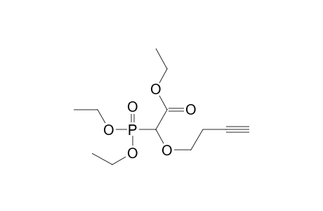 2-But-3-ynoxy-2-diethoxyphosphoryl-acetic acid ethyl ester