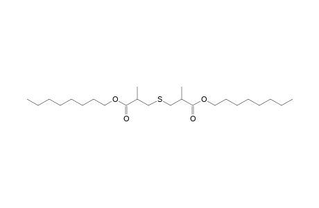 4-Thia-2,6-di(octoxycarbonyl)-heptane