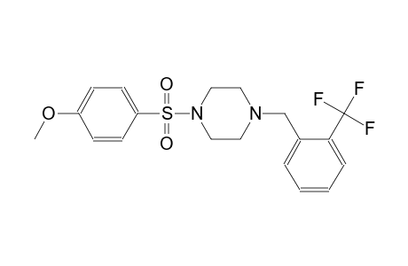 methyl 4-({4-[2-(trifluoromethyl)benzyl]-1-piperazinyl}sulfonyl)phenyl ether