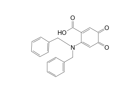 6-(Dibenzylamino)-3,4-dioxocylohexa-1,5-dienecarboxylic acid