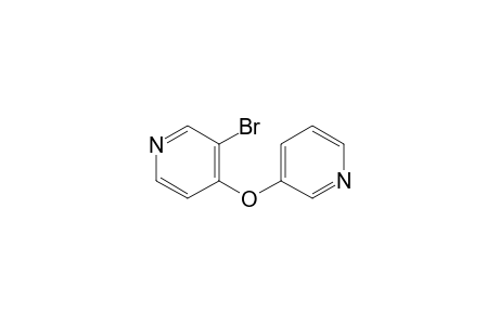 3-Bromanyl-4-pyridin-3-yloxy-pyridine