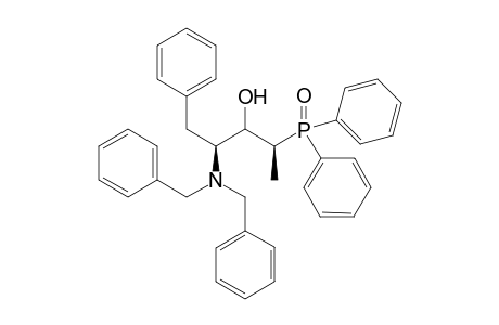 anti-2-(N,N-Dibenzylamino)-4-diphenylphosphinoyl-1-phenylpentan-3-ol