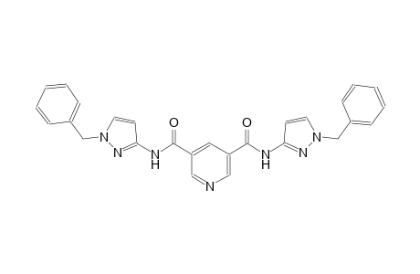 N~3~,N~5~-bis(1-benzyl-1H-pyrazol-3-yl)-3,5-pyridinedicarboxamide