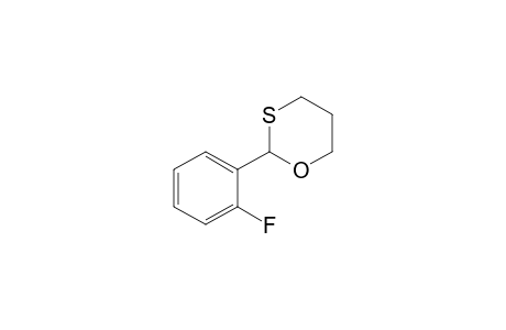 2-(2-fluorophenyl)-1,3-oxathiane