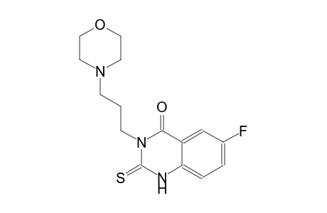 4(1H)-quinazolinone, 6-fluoro-2,3-dihydro-3-[3-(4-morpholinyl)propyl]-2-thioxo-