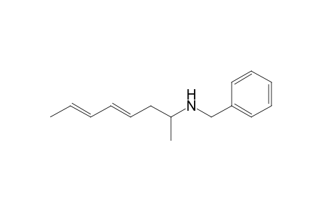 N-Benzyl-N-[(4E,6E)-4,6-octadien-2-yl]amine