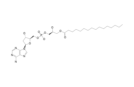 5'-O-(1-O-PALMITOYL-SN-GLYCERO-3-PHOSPHORYL)-2'-DEOXYADENOSINE