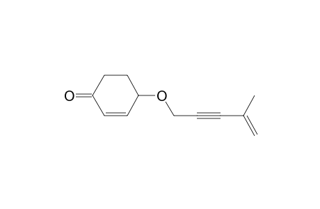4-(4-methylpent-4-en-2-ynoxy)cyclohex-2-en-1-one