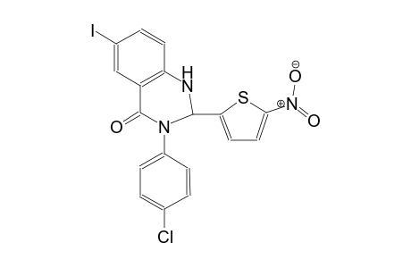 3-(4-chlorophenyl)-6-iodo-2-(5-nitro-2-thienyl)-2,3-dihydro-4(1H)-quinazolinone