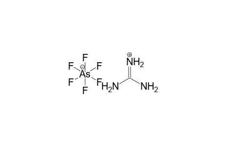 Guanidine, hexafluoroarsenate(1-), salt