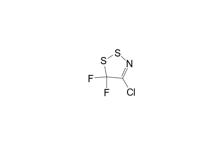 5H-1,2,3-Dithiazole, 4-chloro-5,5-difluoro-