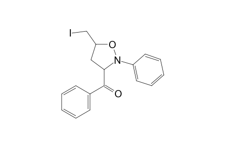 Methanone, [5-(iodomethyl)-2-phenyl-3-isoxazolidinyl]phenyl-