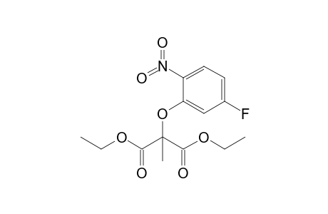 Diethyl 2-methyl-2-(5'-fluoro-2'-nitrophenoxy)malonate