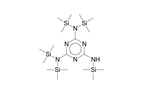 2-N,2-N,4-N,4-N,6-N-pentakis(trimethylsilyl)-1,3,5-triazine-2,4,6-triamine