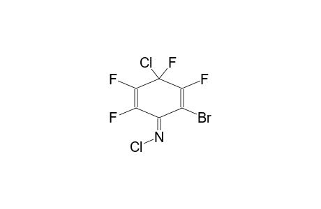 N,4-DICHLORO-6-BROMOTETRAFLUOROCYCLOHEXA-2,5-DIENYLIDENEAMINE