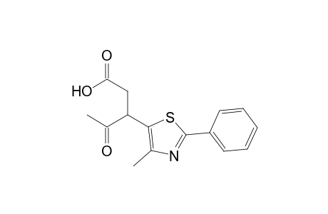 [1-(4-methyl-2-phenyl-5-thiazolyl)-2-oxo-1-propyl]acetate