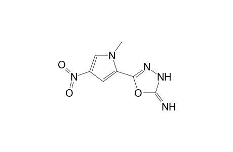 5-(1-Methyl-4-nitro-2-pyrrolyl)-1,3,4-oxadiazol-2-amine