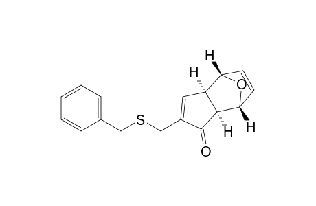 4,7-Epoxy-1H-inden-1-one, 3a,4,7,7a-tetrahydro-2-[[(phenylmethyl)thio]methyl]-, (3a.alpha.,4.beta.,7.beta.,7a.alpha.)-