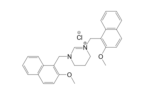 1,3-BIS-(2-METHOXY-NAPHTHOMETHYL)-3,4,5,6-TETRAHYDROPYRIMIDINUIM-CHLORIDE
