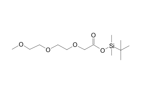 3,6,9-Trioxadecanoic acid, tbdms derivative