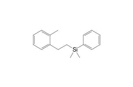 Dimethyl-[2-(o-tolyl)ethyl]-phenyl-silane