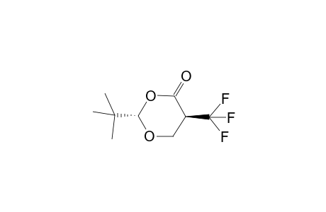 (2S,5S)-2-tert-butyl-5-(trifluoromethyl)-1,3-dioxan-4-one