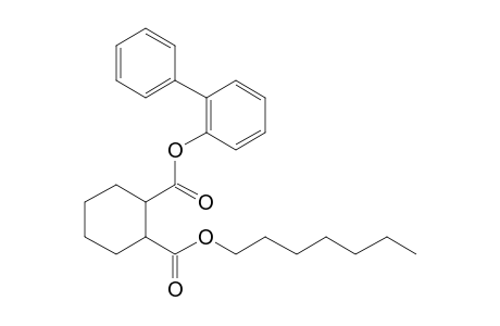 1,2-Cyclohexanedicarboxylic acid, 2-biphenyl heptyl ester