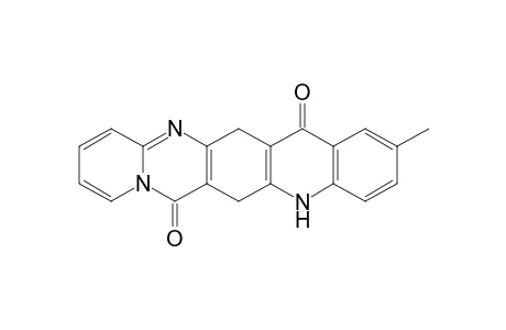 6,14-dihydro-2-methyl-5H-pyrido[1',2'.1,1]pyrimido[4,5-b]acridine-7,15-dione